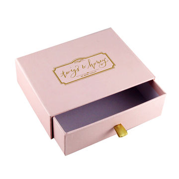 Cardboard Embossed Makeup Boxes With Sleeve